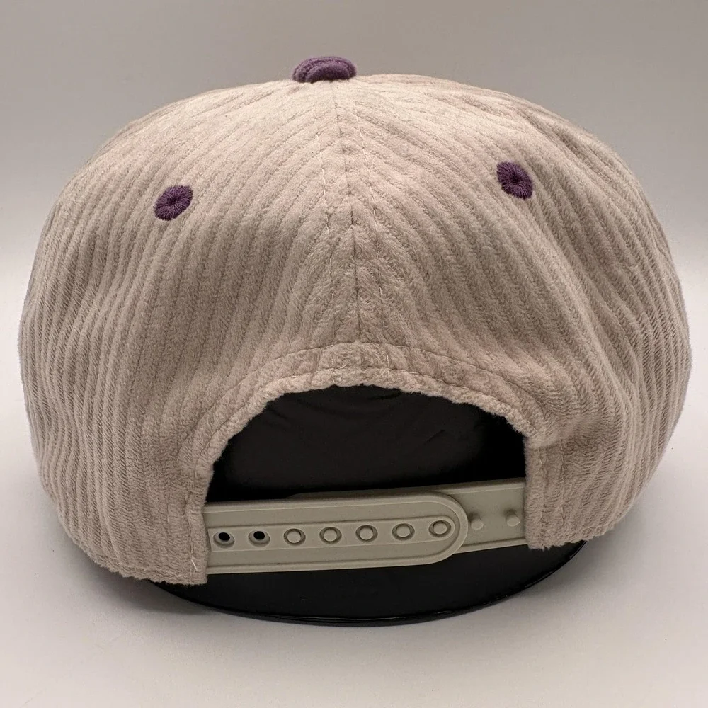 Los Angeles Lakers Corduroy Hat Melonwear Rope Snap Back Cap One Size Beige NBA